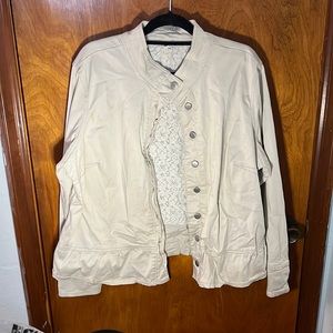Maurice’s cream jacket